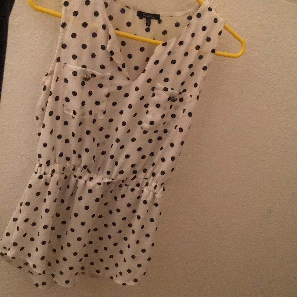Monteau spotted blouse
